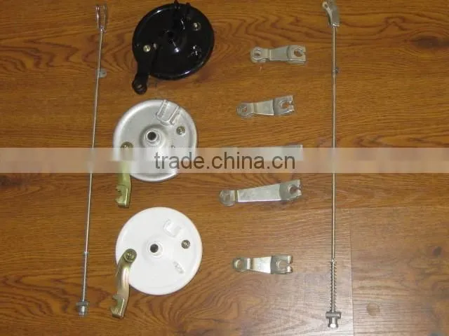 motorcycle brake detent
