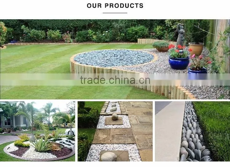 Wholesale Quality Home Decoration Colorful Glow Pebble Stone