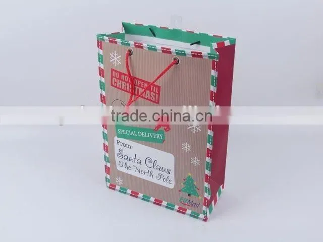 Christmas Design Foldable Gift Bag / Shopping Bag