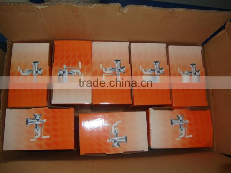 10# manual aluminum alloy meat mincer / aluminum meat grinder