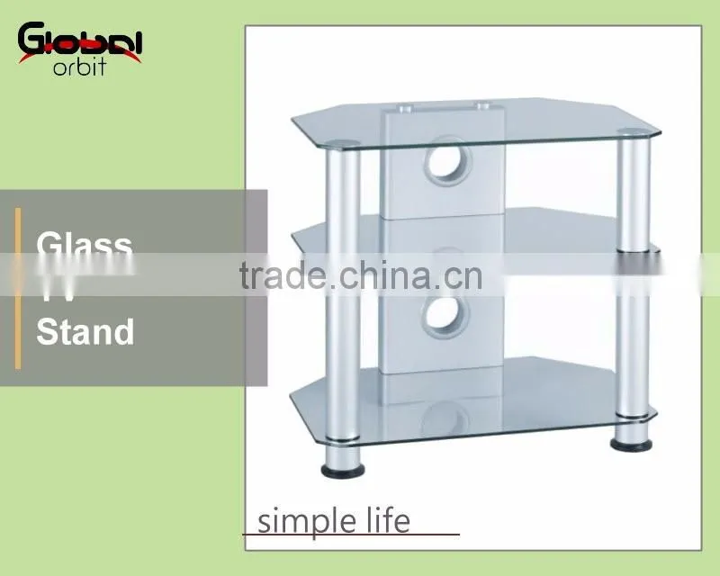 High Quality Living Room French Style Bentwood Glass Console Table