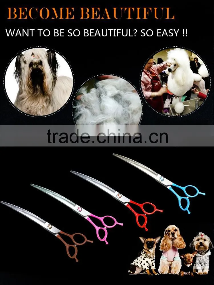 2017 Pets hair scissors made of 440C Japanese steel