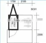 Outdoor 2017 wholesale new design folding camper trailer tent