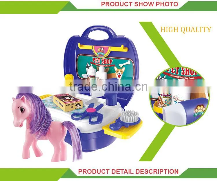 New design pretend play plastic zoo animal toy store display