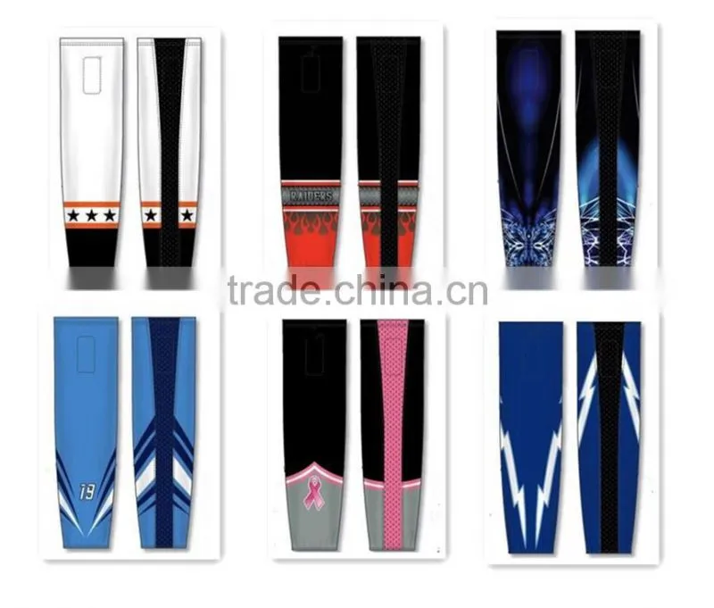 Latest customized youth polyester ice hockey jersey blackhawks design/european hockey jerseys cheap