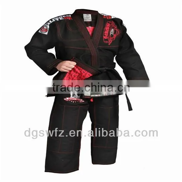 Free sampel new factory price wholesale brazilian style gold weave high quality custom jiu jitsu white a1-a7 with equipment