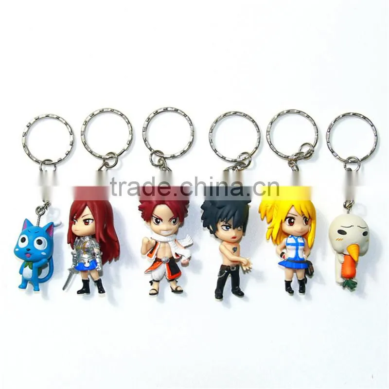 cartoon anime Fairy tail model action figure doll toys PVC figure wholesale toys