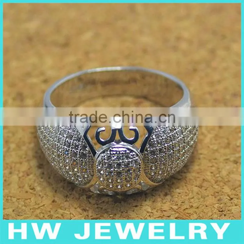 2014 newest hollow-out mens ring settings