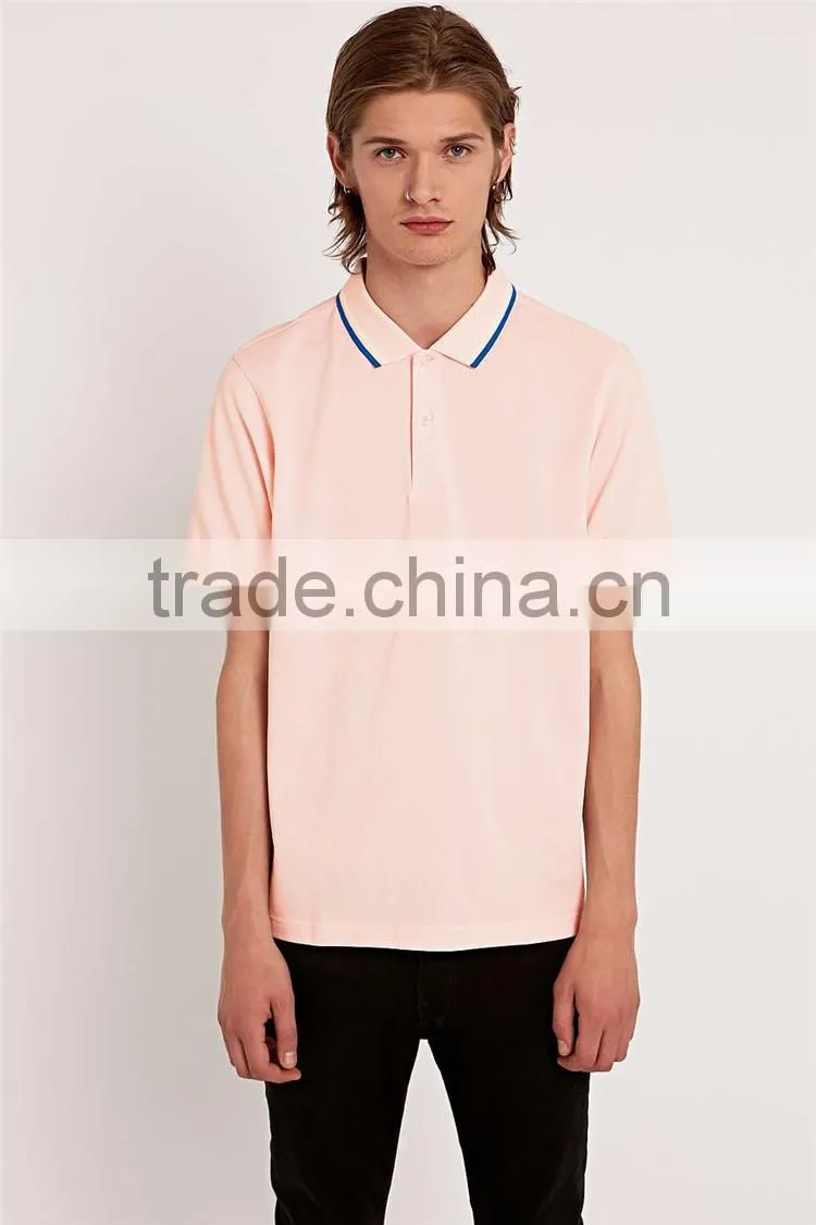 Stylish design neck blank organic cotton polo t shirts bulk polo shirts