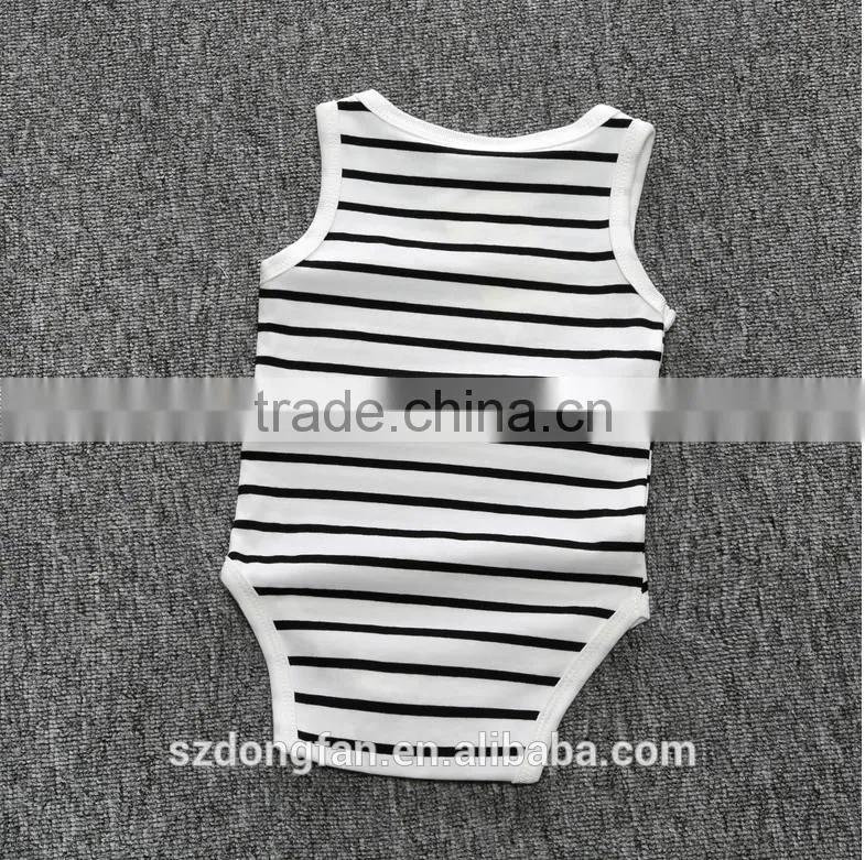 Wholesale Newborn Baby Clothes Summer 100% Cotton Breathable Baby Romper