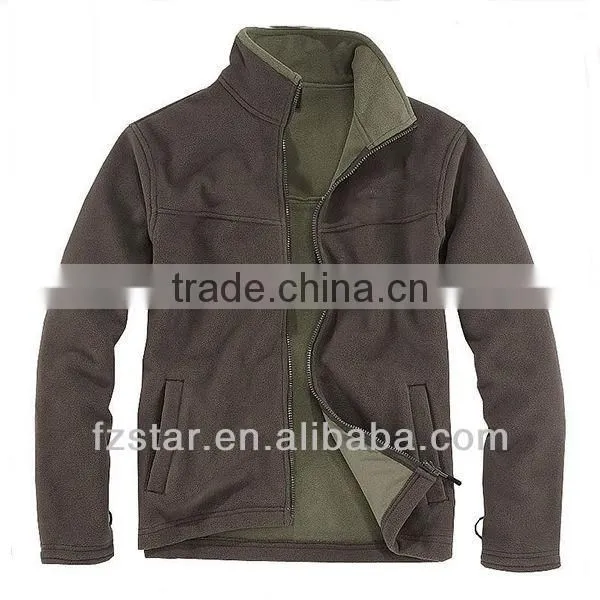 Men's Fashion Windproof Mens Softshell Jackets Polar Fleece Jacket Wholesale Clothing