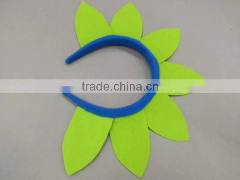 2014 handmade knit crochet flower headband,headband with flower