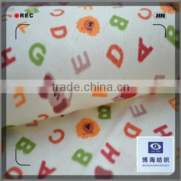 100% Cotton Printed Poplin Nice Printed 32s Cambric Fabric
