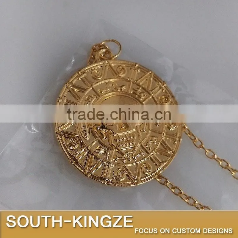 Gold Color Street Retail Jewelry Pendant