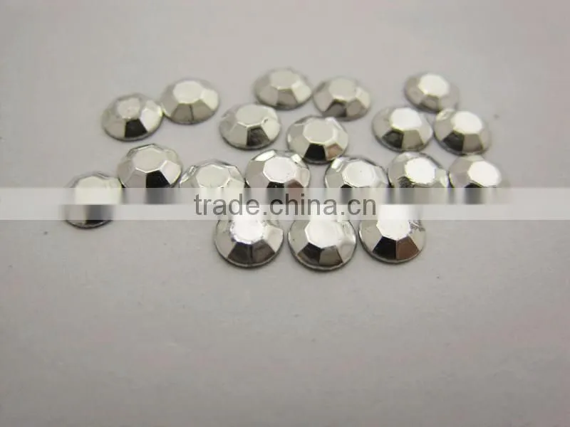 kids school bags accessories 6mm hot fix octagon