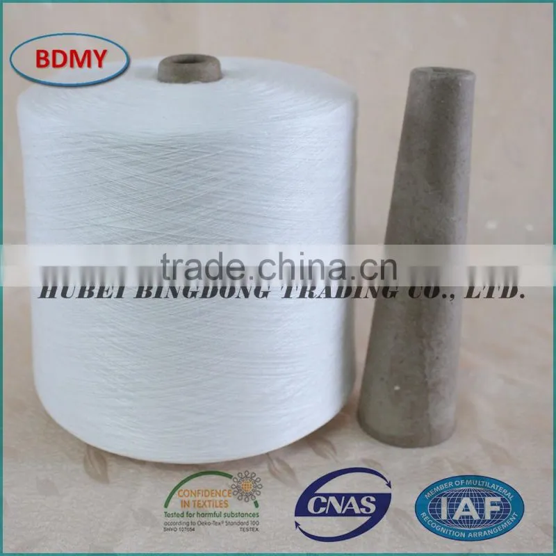 Virgin normal polyester sequin yarn 100 spun 20/1 yarn