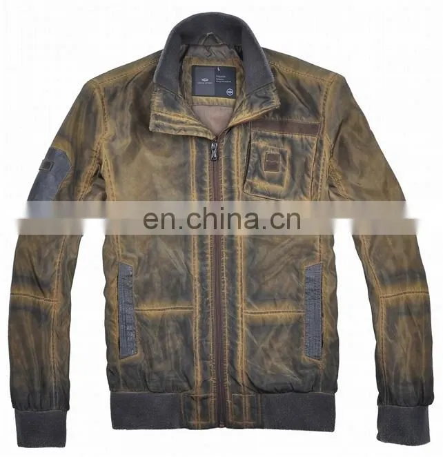 garment dye jacket large size mens jacket