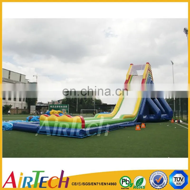 popular outdoor giant adult inflatable slide for sale