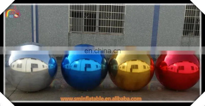 Best Price Giant Inflatable Hanging Mirror Ball Christmas Party Event Mirror Ball Silver Hanging Decoration