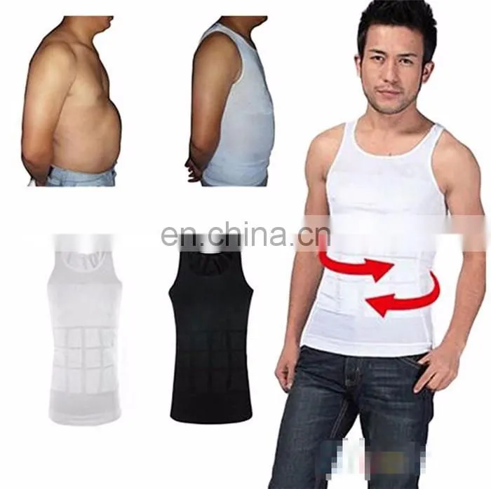 2016 Men's Slimming Singlet Walmart Slimming Corsets Undershirt Shapewear Vest
