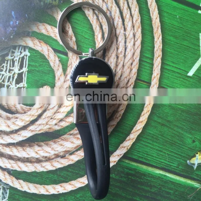 Zinc Alloy Trolley Coin Keychain