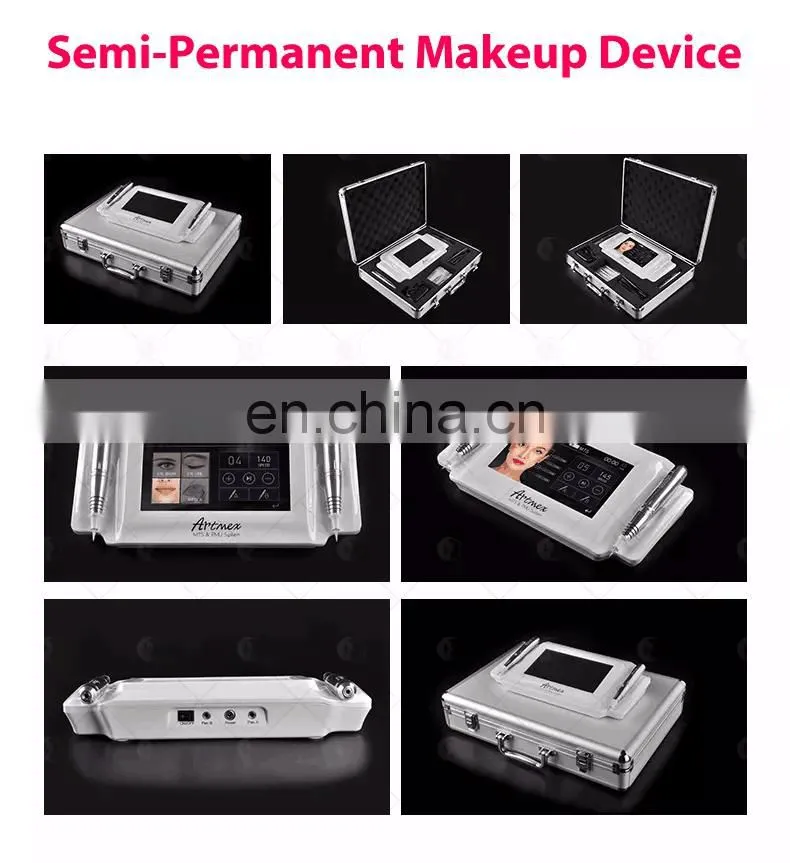 Permanent Eyebrows Make Up Tattoo Machine MTS Tattoo Gun Artmex V8