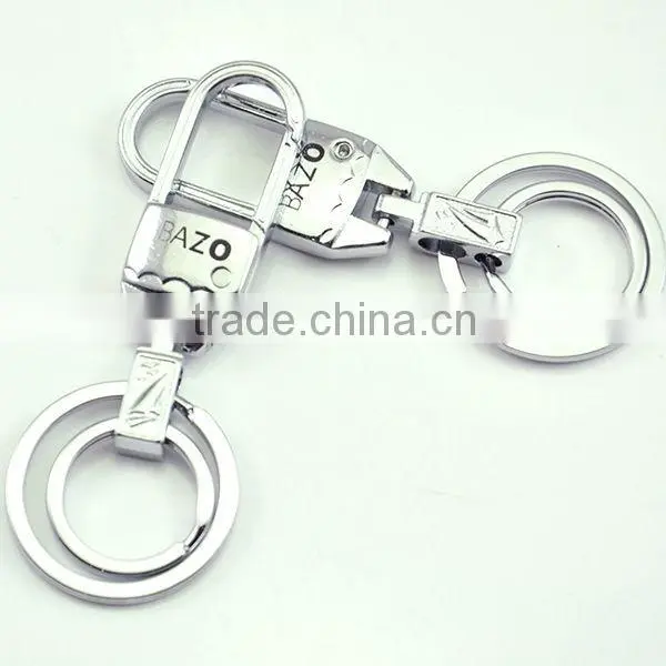 promotion customer strap leather key chain pouch
