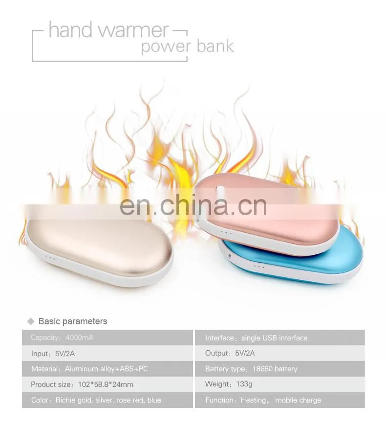 New Arrival High Quality 4000mah portable Ball Plastic Power Bank