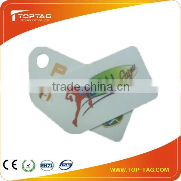 High quality Sailboat Keyfob/ RFID Key Tag with Laser Logo