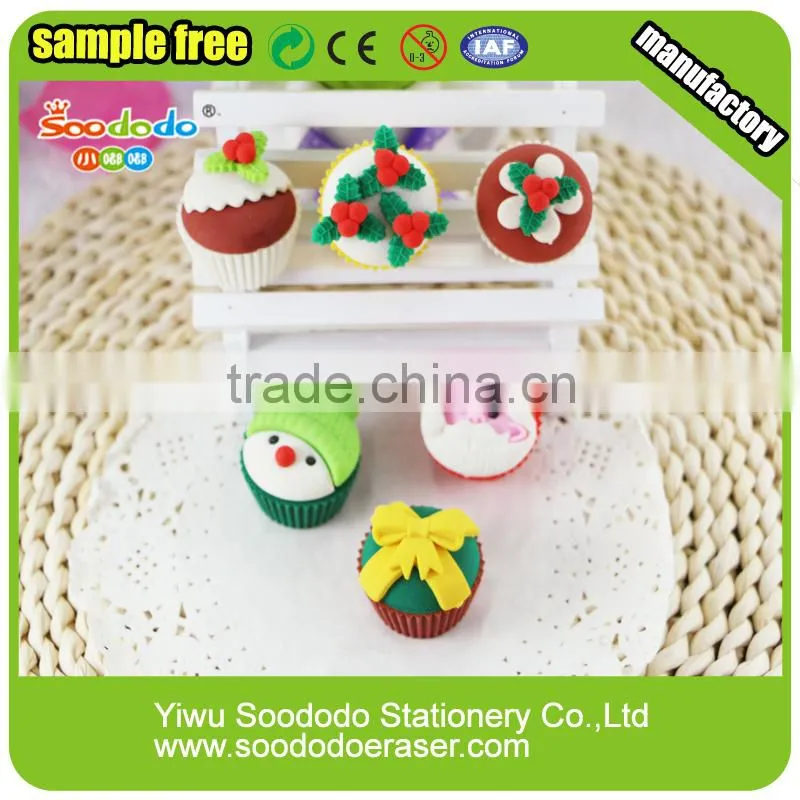 Fancy Kids toy Christmas Erasers