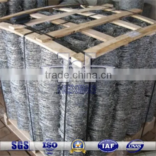 Galvanized Steel Barbed Wire for Fence