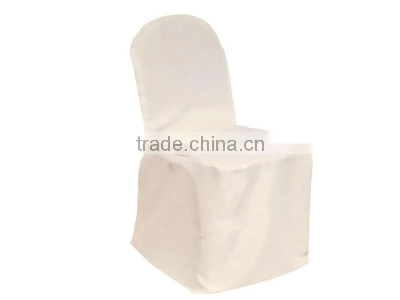 Cheap banquet polyester chair cover from china