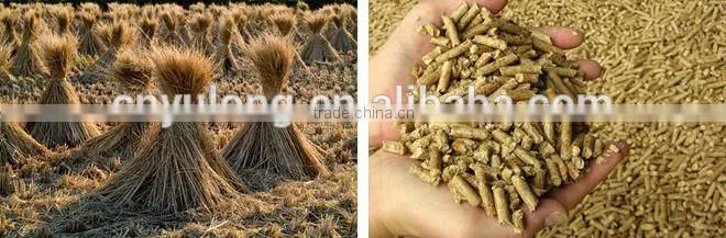 YULONG XGJ560 High Quality CE Approved Ring Die Biomass Wood Sawdust Pellet Machine/Biomass Wood Pellets Machine