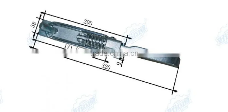 08132 Wing opening Truck Toggle Latches Truck & trailer Toggle fastener & hook