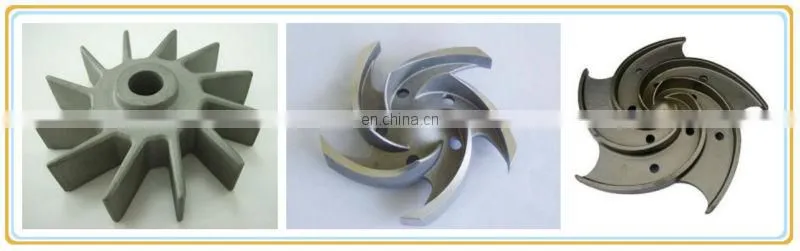 304 stainless steel turbo impeller castings