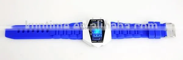 2015 hot selling digital silicone led watches men watch