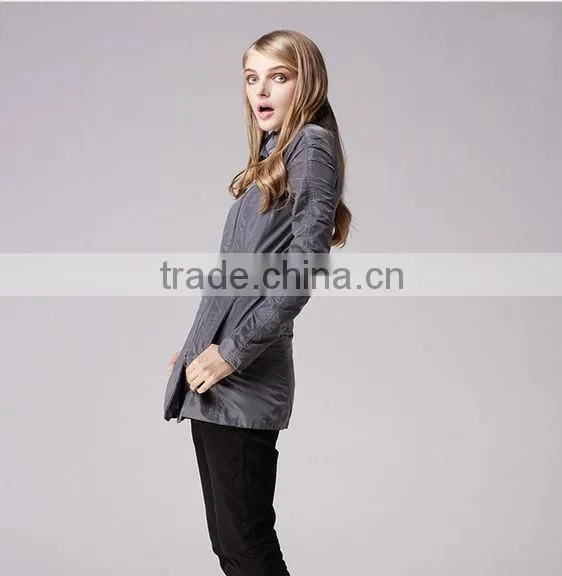 2013 winter new arrival Raincoat design women coat