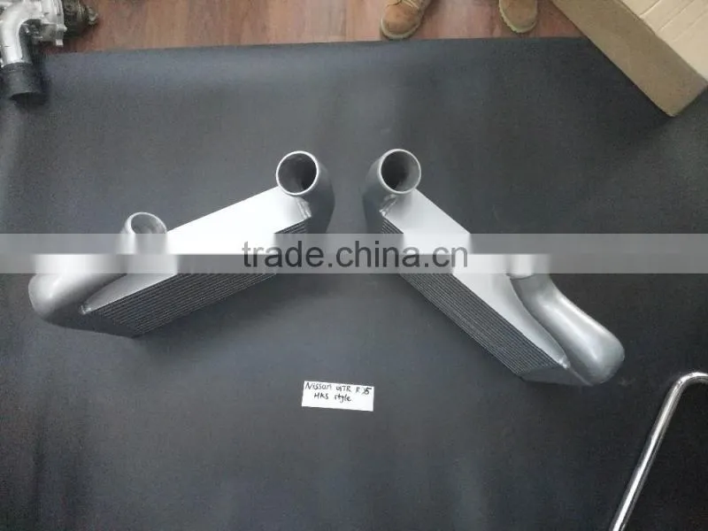 GTR turbo intercooler aluminum for nissan GTR R35