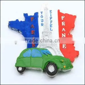 Customized 3D tourist souvenir fridge magnet