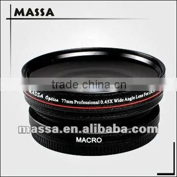 MASSA digital camera lens,77mm 0.45x super wide angle lens