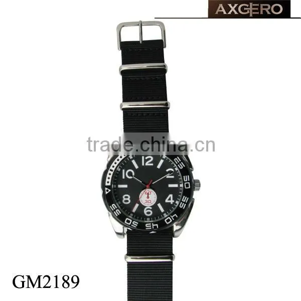 Custom nylon watch men's watch alibaba express