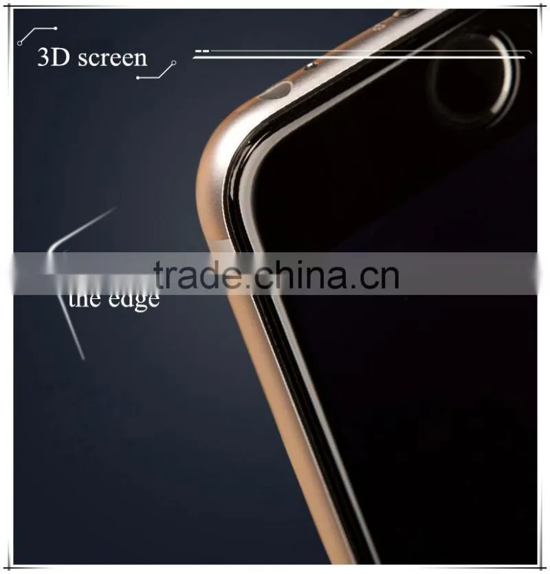 3D full cover tempered glass screen protector for iphone 6 plus