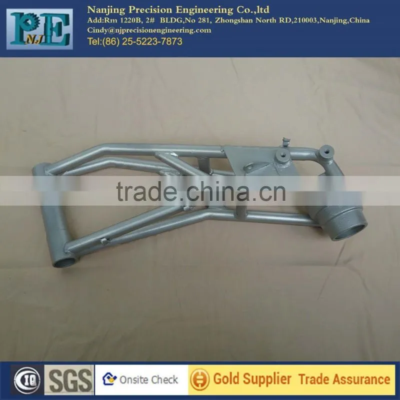 High precision cnc machining welding steel alloy frames