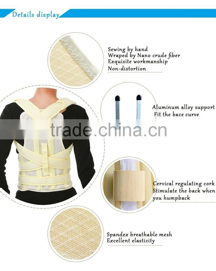 Posture Corrector Shoulder Support Brace with alloy stick