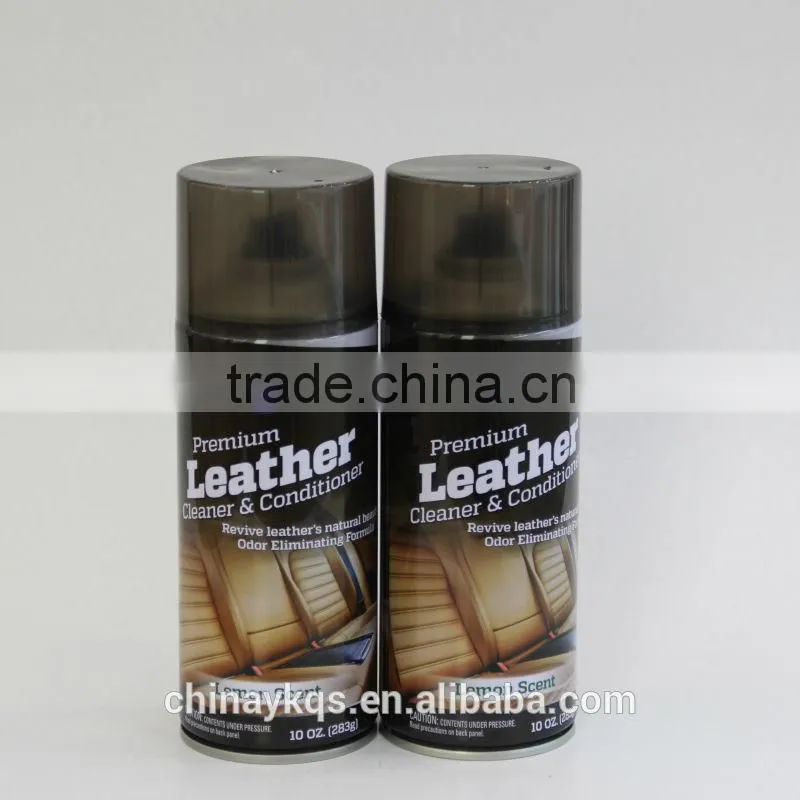 Premium Leather Cleaner &Conditioner Aerosol Foam