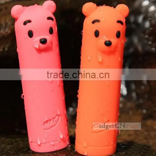Little Q cartoon style waterproof power bank 2600mah