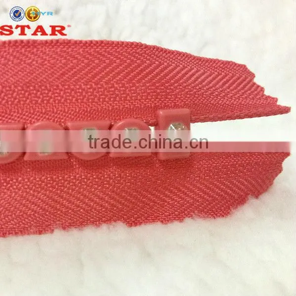 wholesale rhinestone zippers NO5