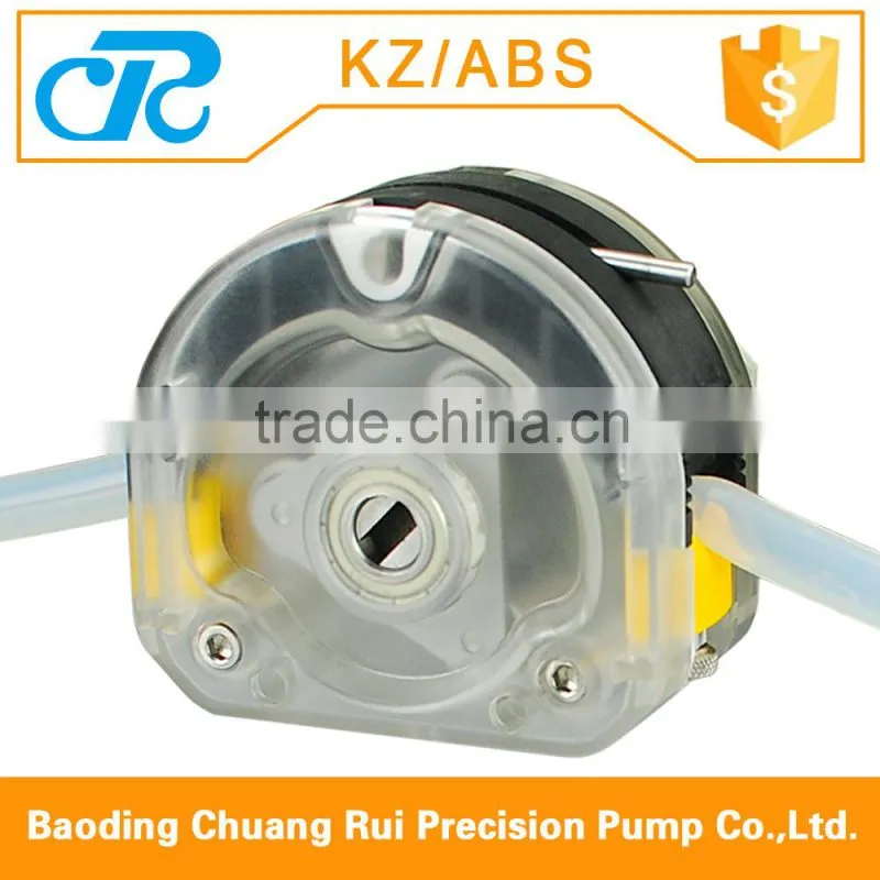 Micro flow rates hose pump head