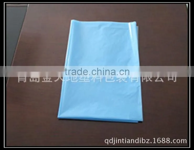 Customized High Quality and Durable HDPE Plastic Flat Bag With Multiple Color