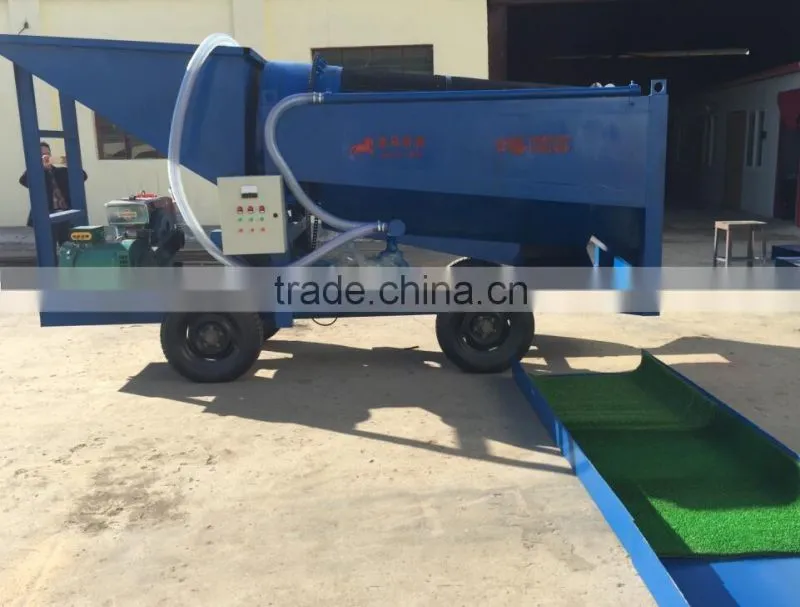 Placer Gold Mining Equipment Gold Trommel Machine